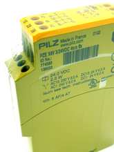 Lade das Bild in den Galerie-Viewer, Pilz 774583, PZE X4V, Sicherheitsschaltgerät, 3/24VDC 4n/o fix