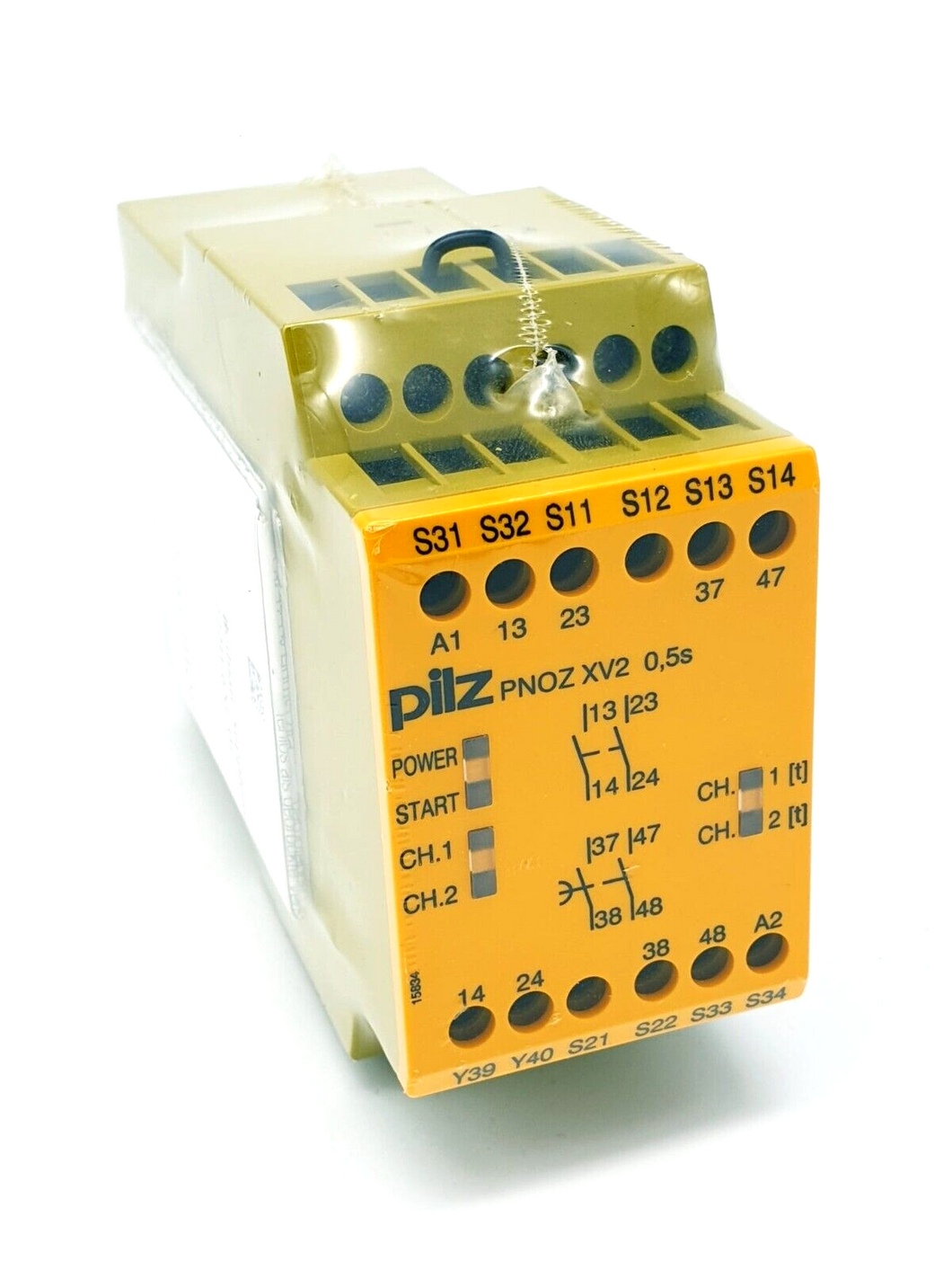 Pilz 774504 PNOZ XV2 Sicherheitsschaltgerät 0.5/24VDC 2n/o 2n/o fix