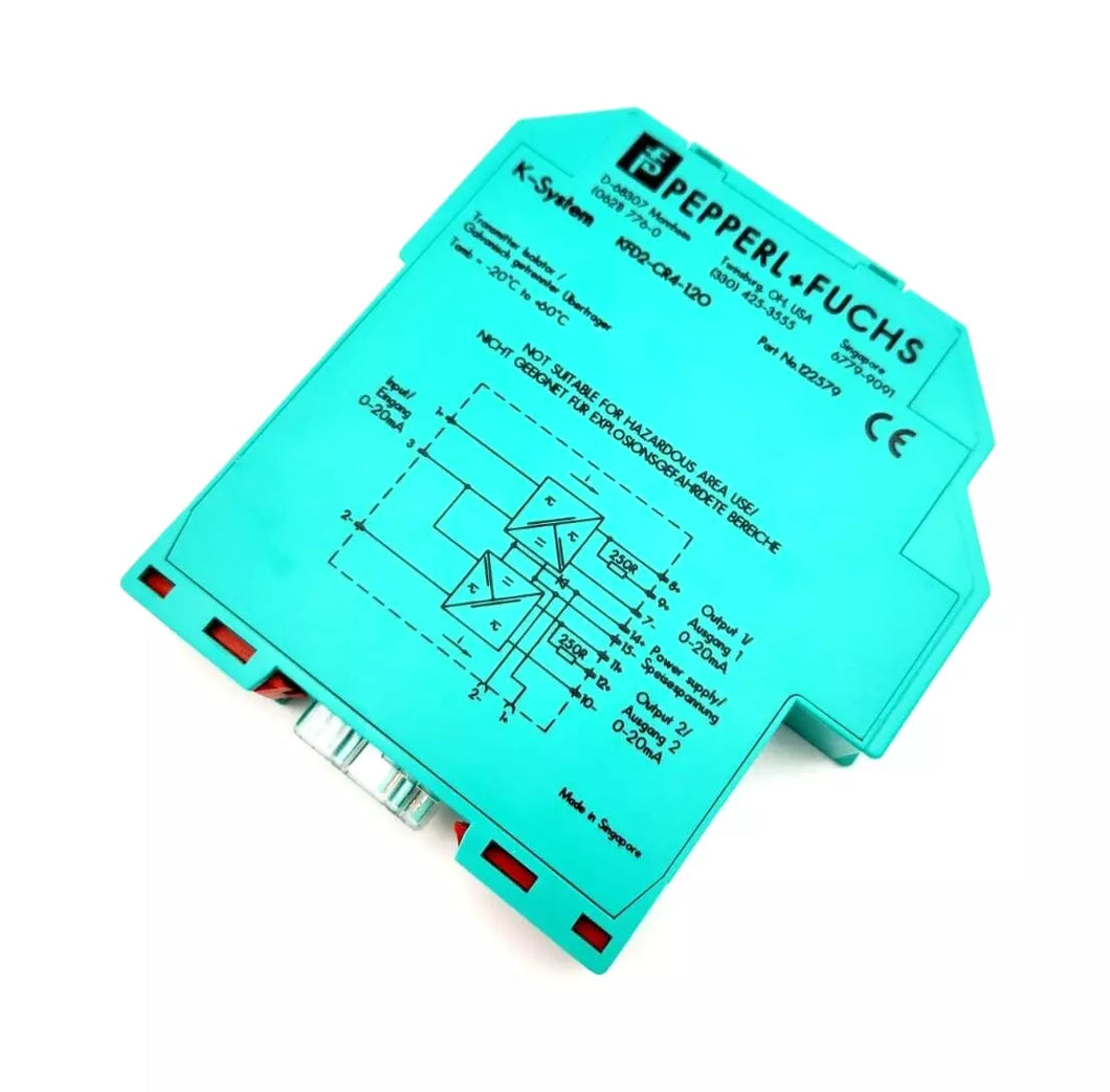 Pepperl+Fuchs KFD2-CR4-1.20 Transmittereinspeisegerät 122579 ohne Schraubklemmen