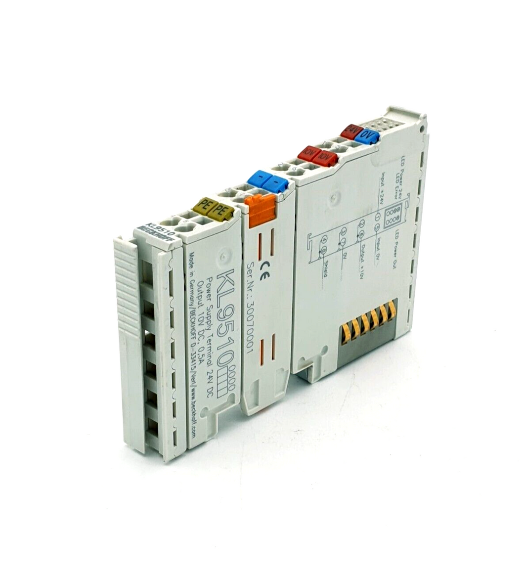 Beckhoff KL9510, Netzteilklemme, 10 V DC