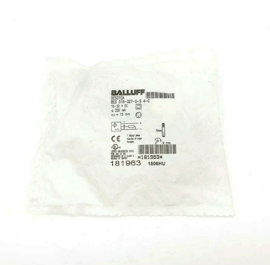 Balluff BES01EA Induktive Standardsensoren mit Vorzugstypen - BES 516-327-G-S4-C