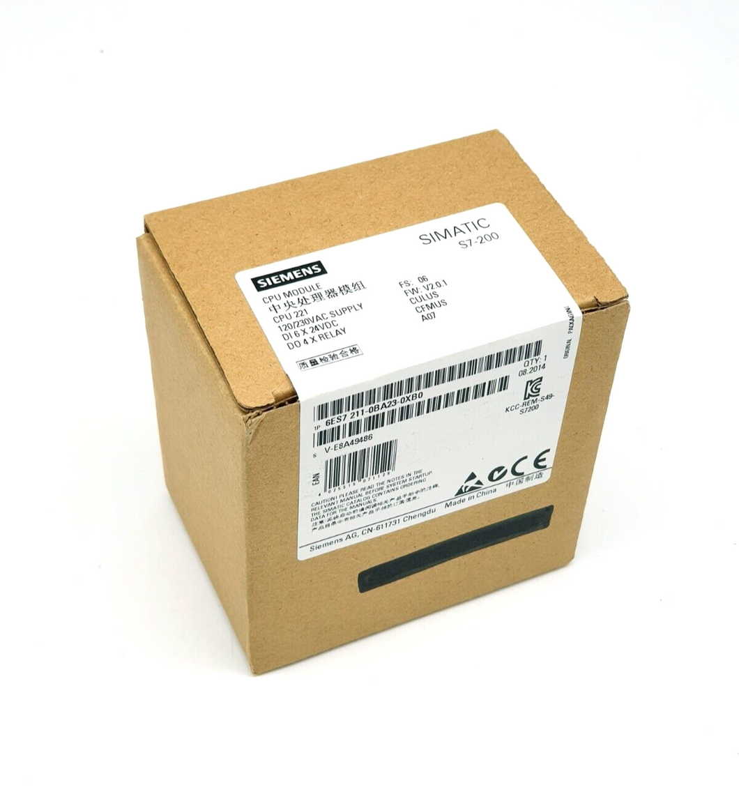 Siemens 6ES7211-0BA23-0XB0, SIMATIC S7-200, CPU 221 Kompaktgerät
