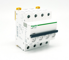 Lade das Bild in den Galerie-Viewer, Schneider Electric A9F77410 Acti9 iC60N Leistungsschalter 4P, 10 A
