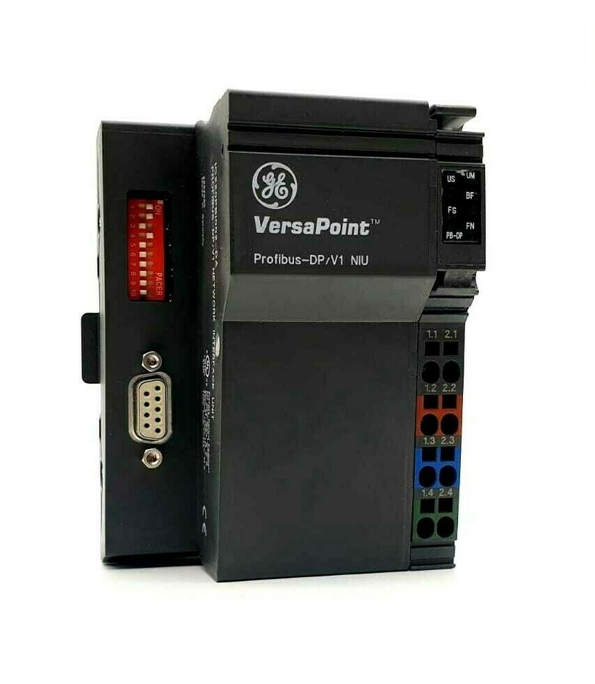 GE IC220PBI002-DA VersaPoint Profibus-DP/V1 Network Interface Unit - 2 ...