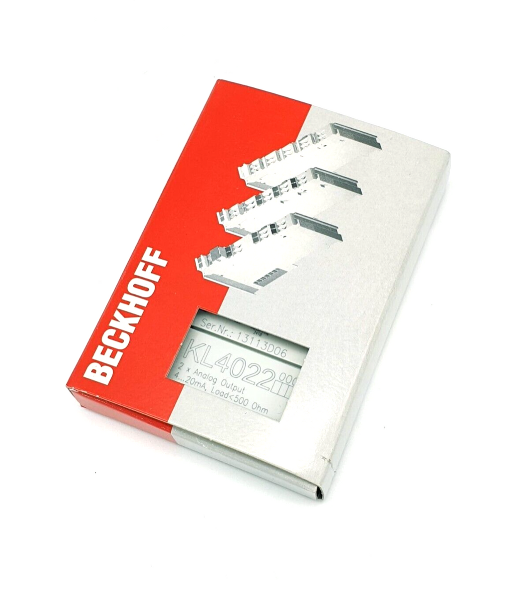 Beckhoff EL4022 24V 4 20mA 2 Kanal Analog Ausgang EtherCAT Klemme online kaufen Beckhoff EL4022 24V 4 20mA 2 Kanal Analog Ausgang EtherCAT Klemme online kaufen