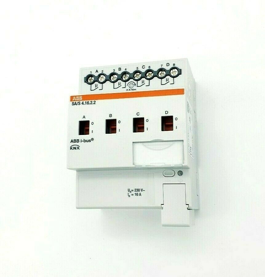 ABB SA/S4.16.2.2 Schaltaktor, 4fach, 16 A, REG, KNX - 2CDG110262R0011
