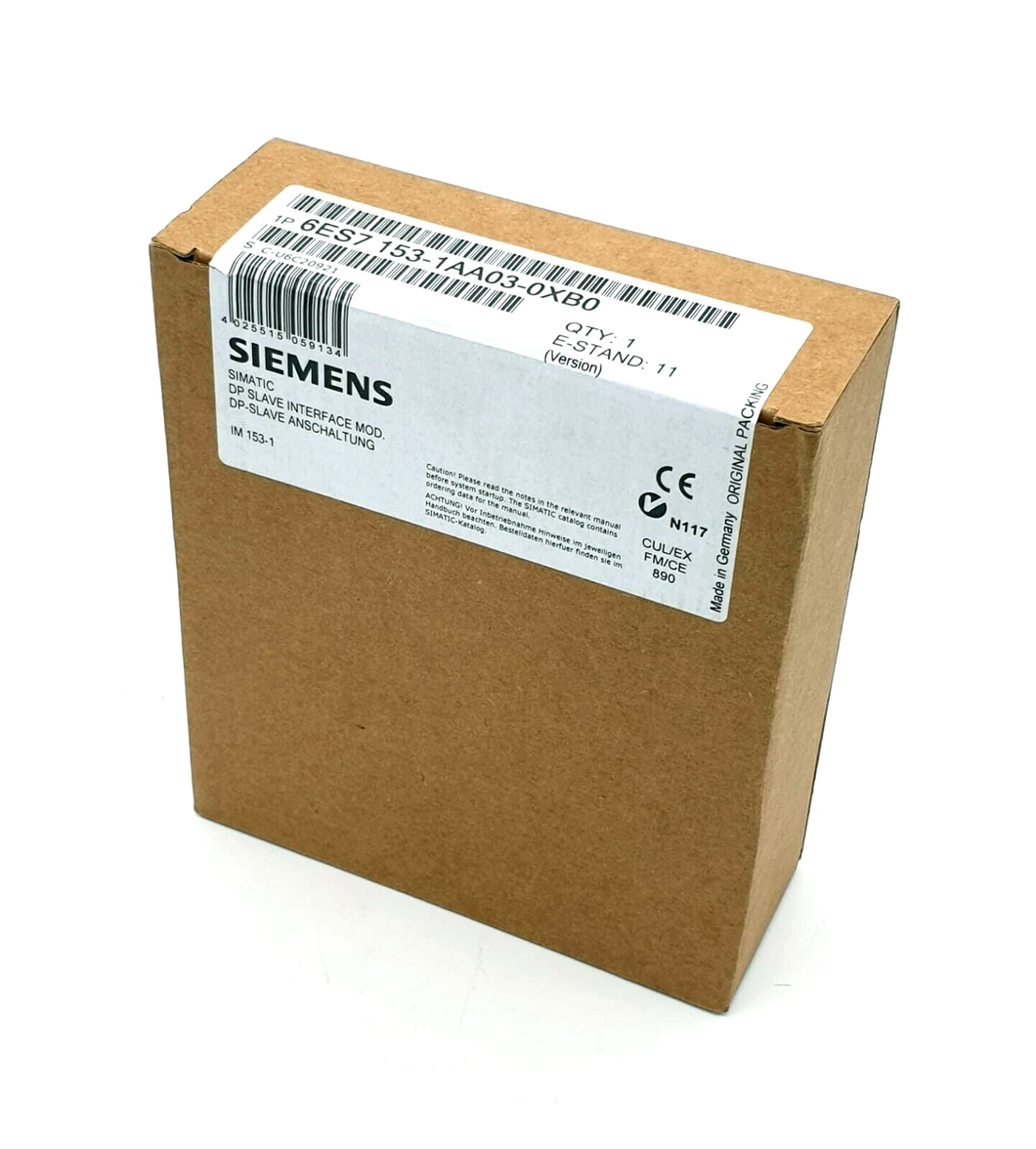 Siemens 6ES7153-1AA03-0XB0, SIMATIC DP, Anschaltung IM 153-1, für ET 200M