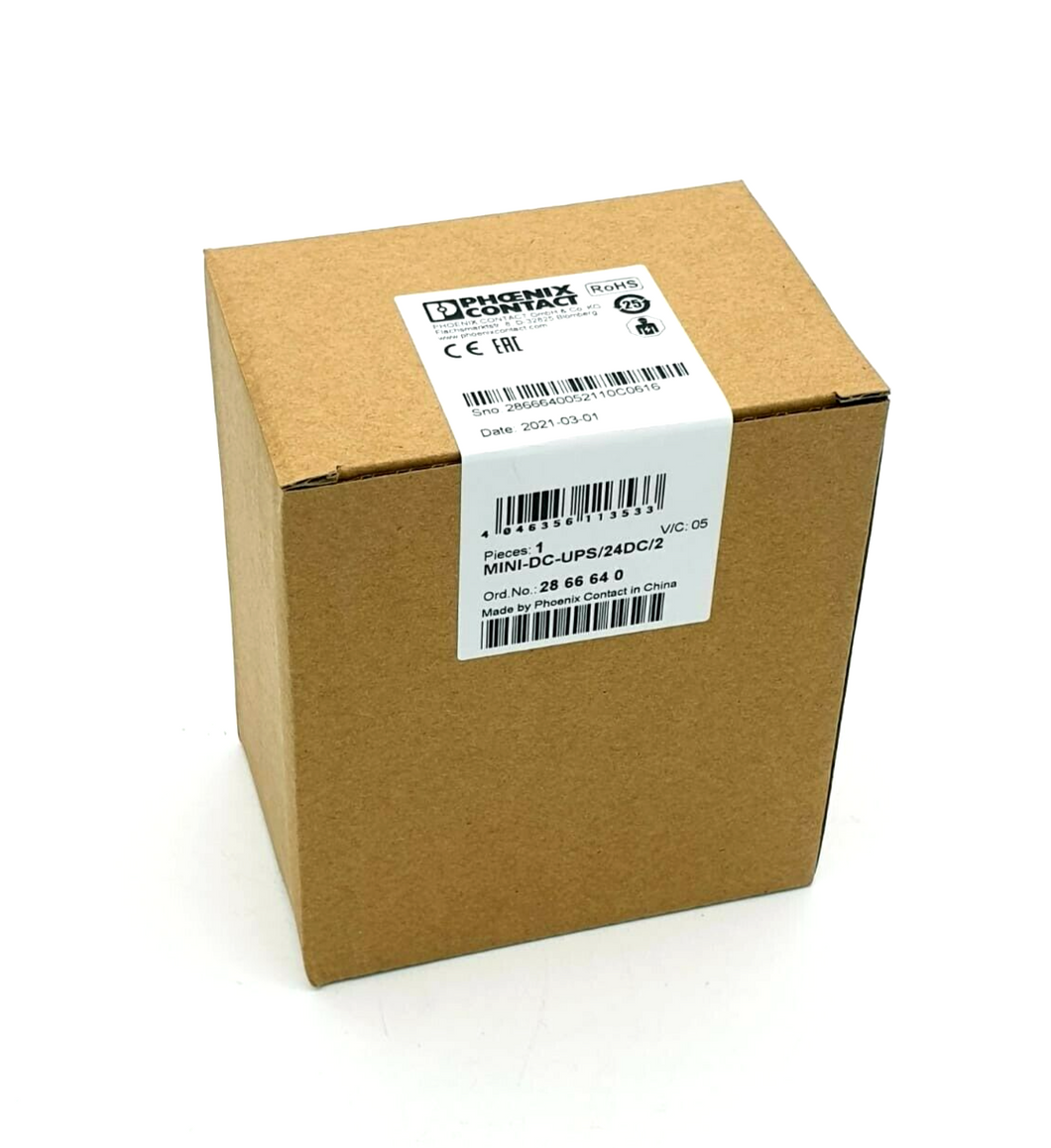 Phoenix Contact 2866640, Unterbrechungsfreie Stromversorgung, MINI-DC-UPS/24DC/2