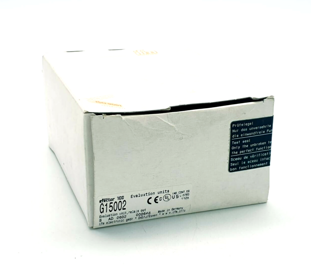 ifm G15002, Auswerteeinheit, Evaluation unit, 002646