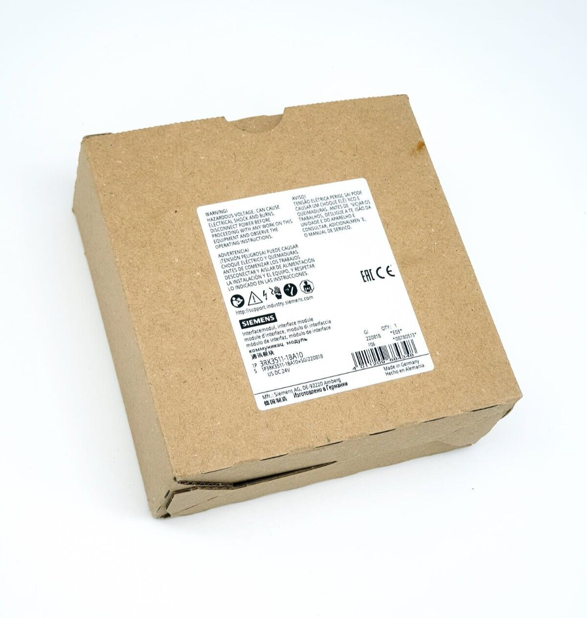 Siemens SIRIUS 3RK1904-2AB02 AS-Interface Adressiereinheit V3.0 – Handgerät Mit Akku