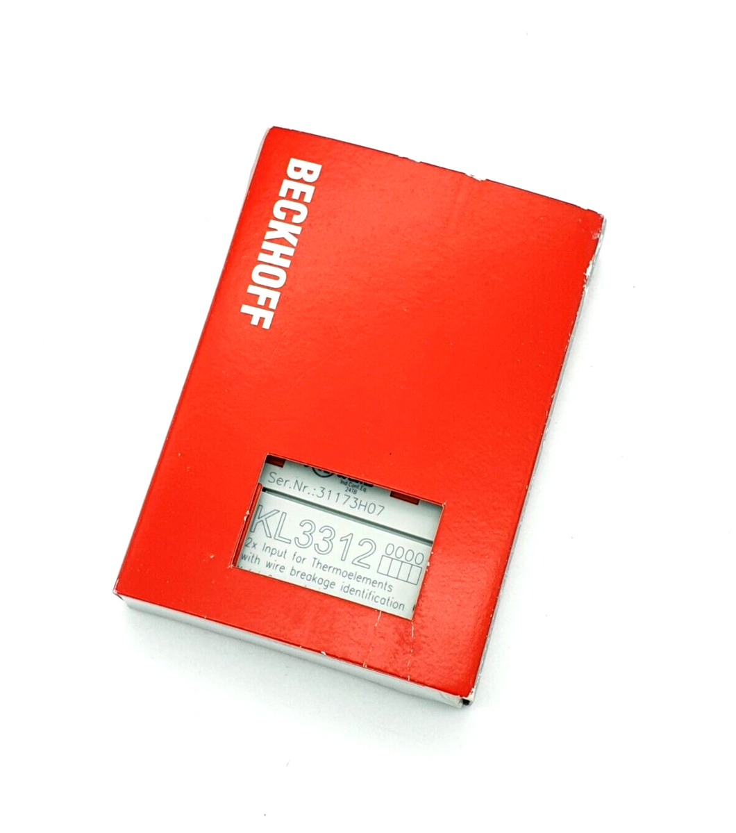 Beckhoff KL3312, Busklemme, 2-Kanal-Analog-Eingang, Temperatur, Thermoelement