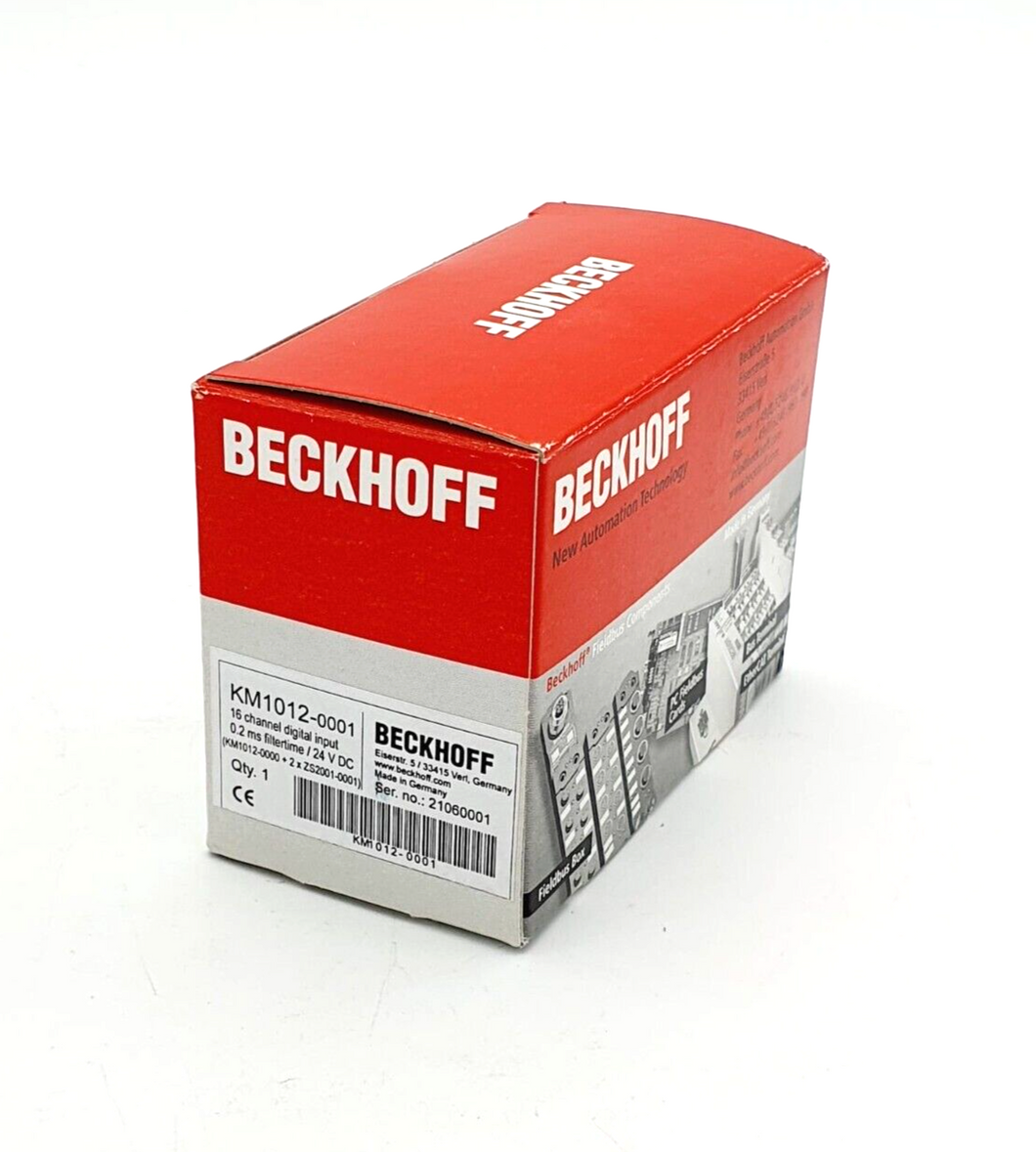 Beckhoff KM1012-0001, Busklemmenmodul, 16-Kanal-Digital-Eingang, 24 V DC, 0,2 ms